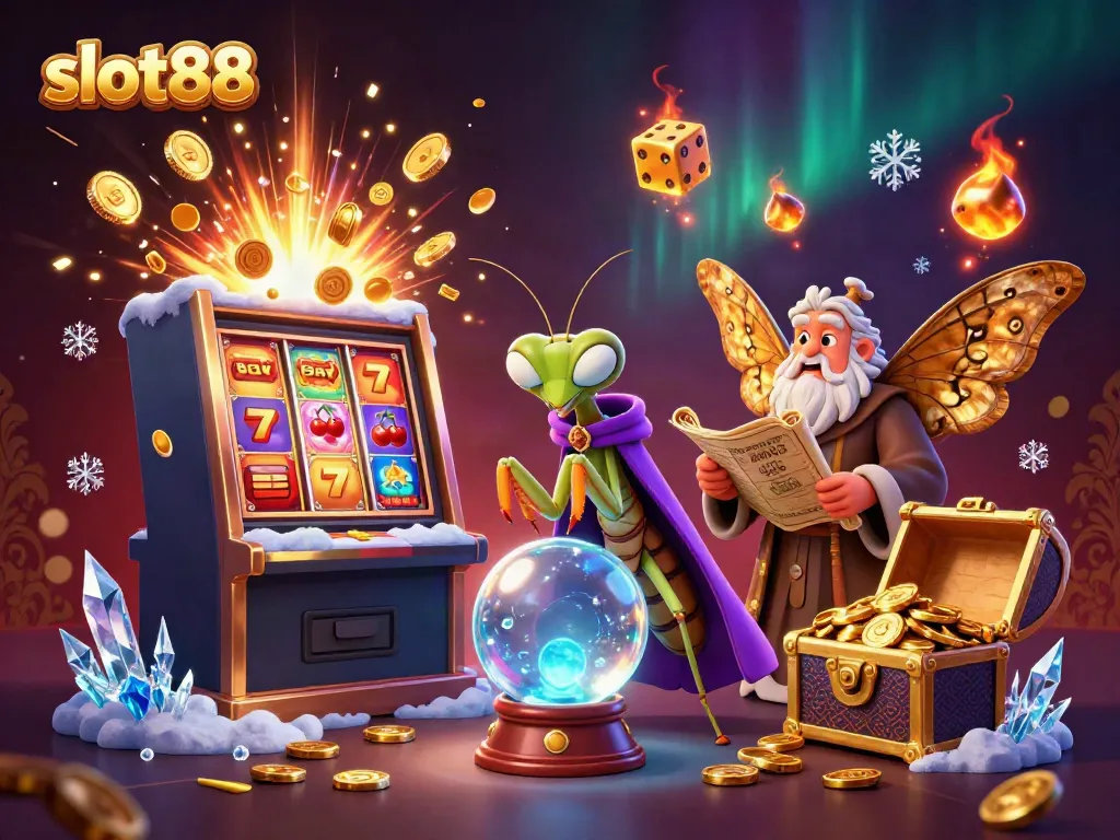 Experience thrilling jackpot excitement on slot88 with mystical fortune tellers and vibrant gaming elements.