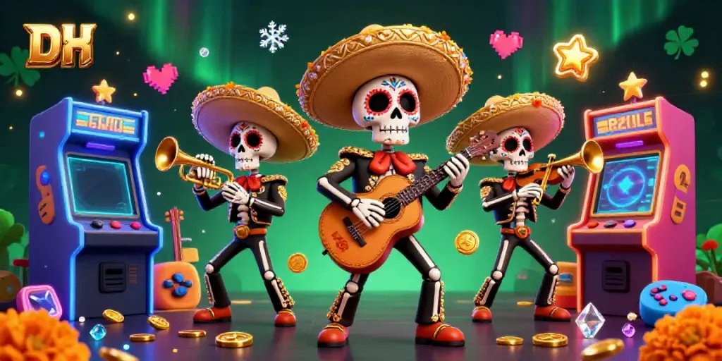 Experience exciting gameplay at DH 88 with a vibrant mariachi-themed casino atmosphere.