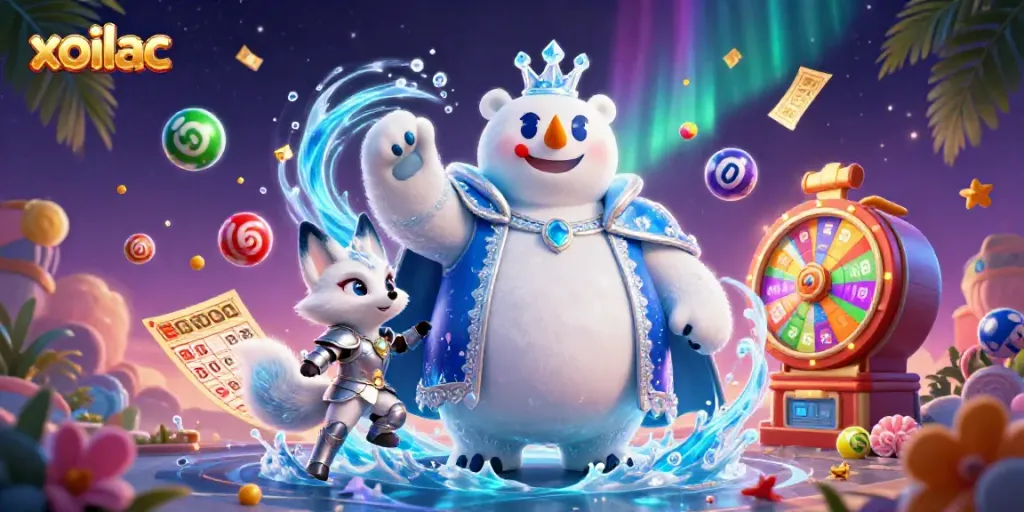 Experience the thrill of xoilac with colorful games and vibrant prizes in a dynamic casino setting.